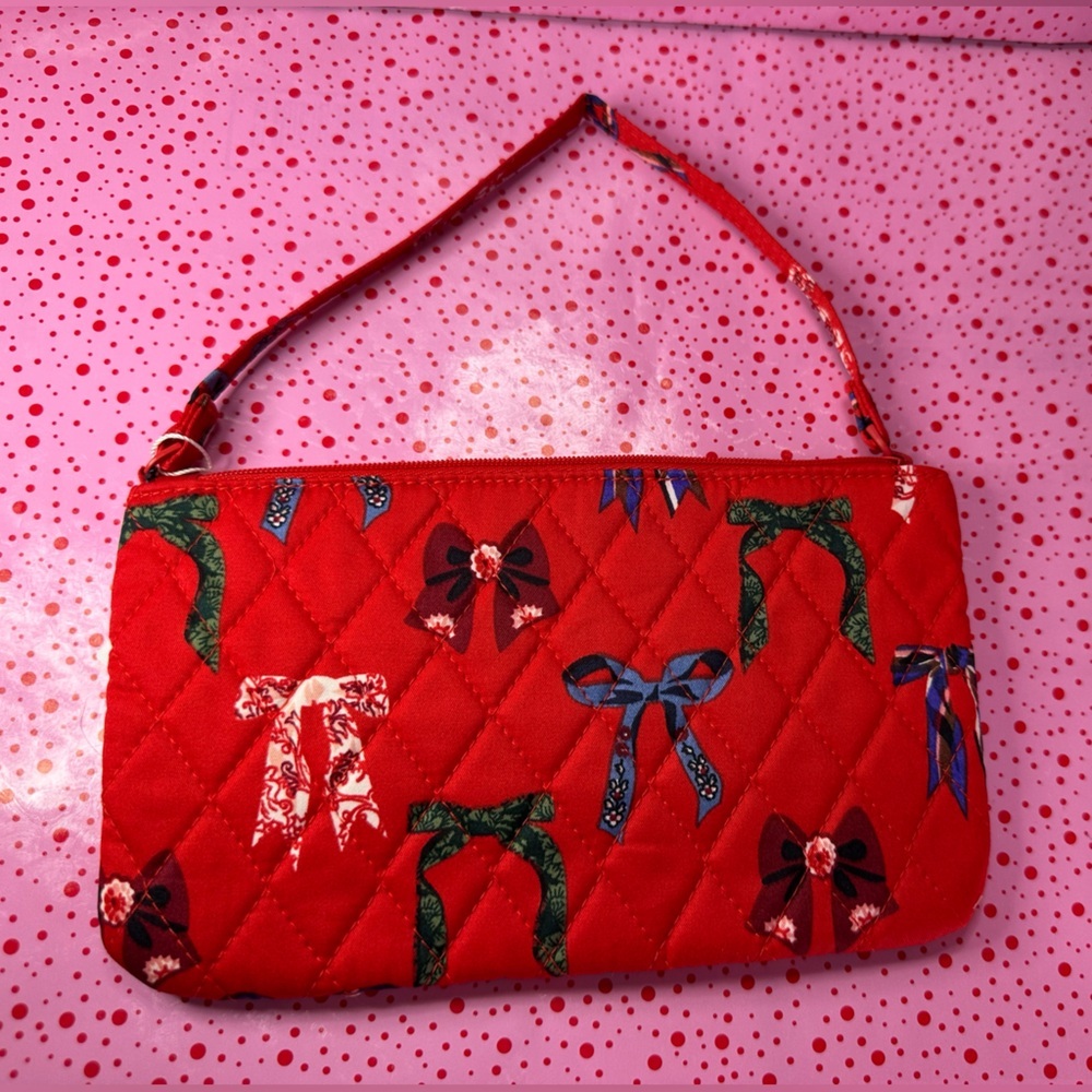 🎀 Vera Bradley Bow Mosaic Wristlet NWT - Picture 8 of 11